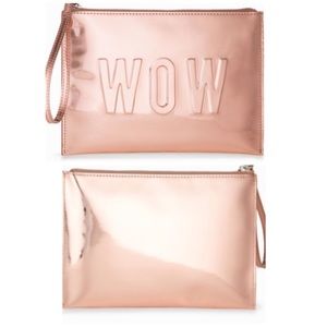 Stella & Dot Rose Gold Wow Wristlet NWT